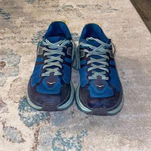 Womens hoka one one Stinson ATR ultra cushion trail running shoes